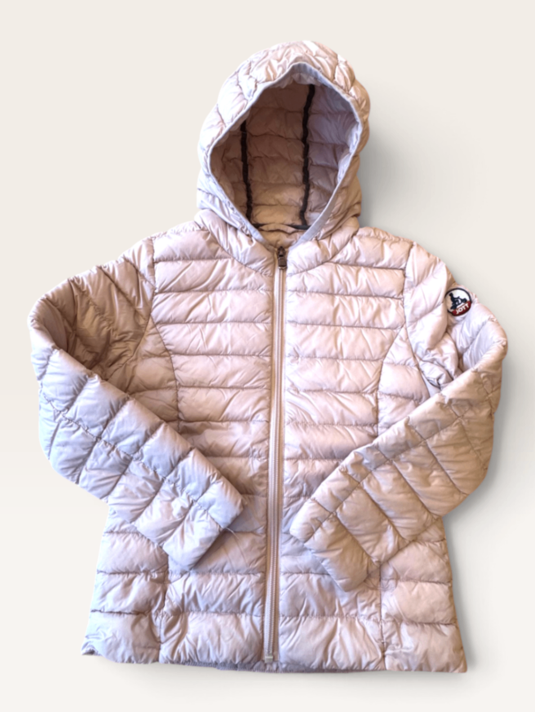 Steppjacke mit Kapuze, Pastell-Rosé Gr.116-122 | Jott