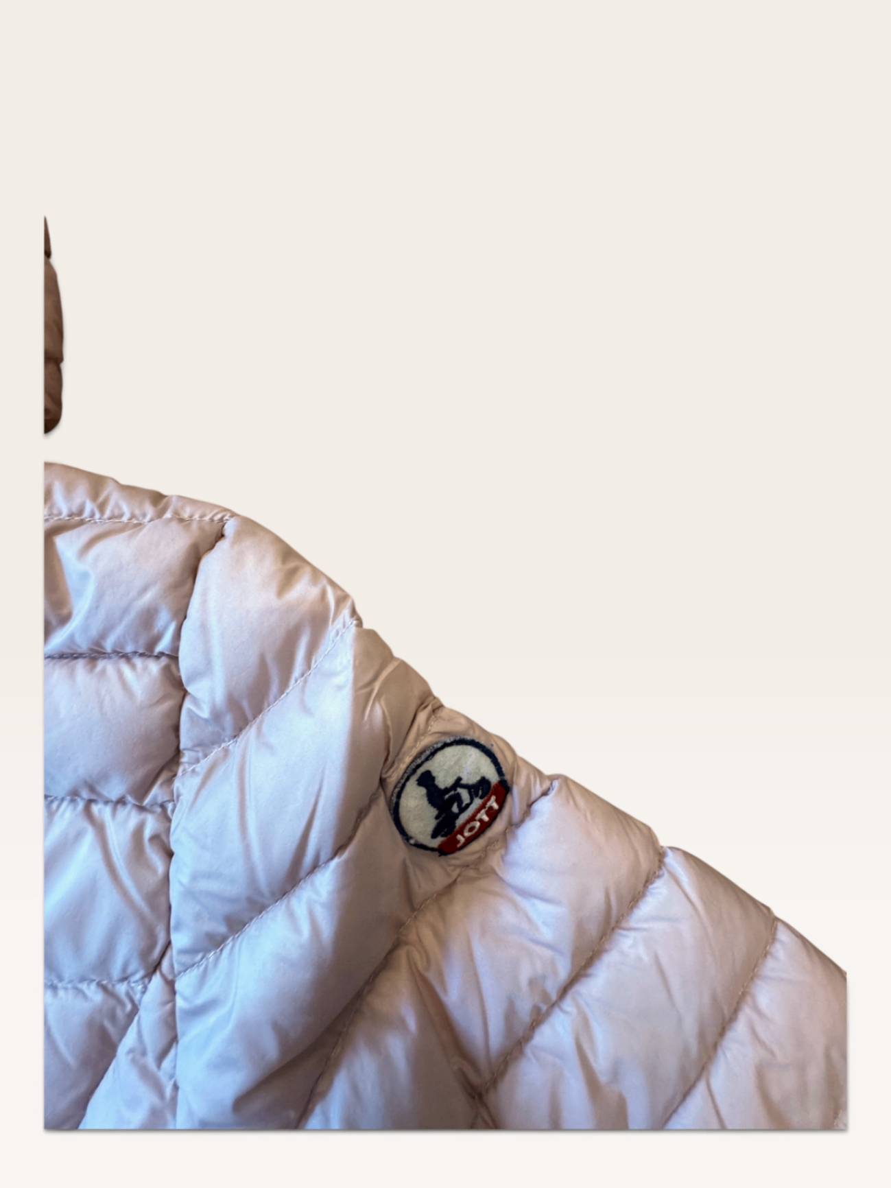 Steppjacke mit Kapuze, Pastell-Rosé Gr.116-122 | Jott