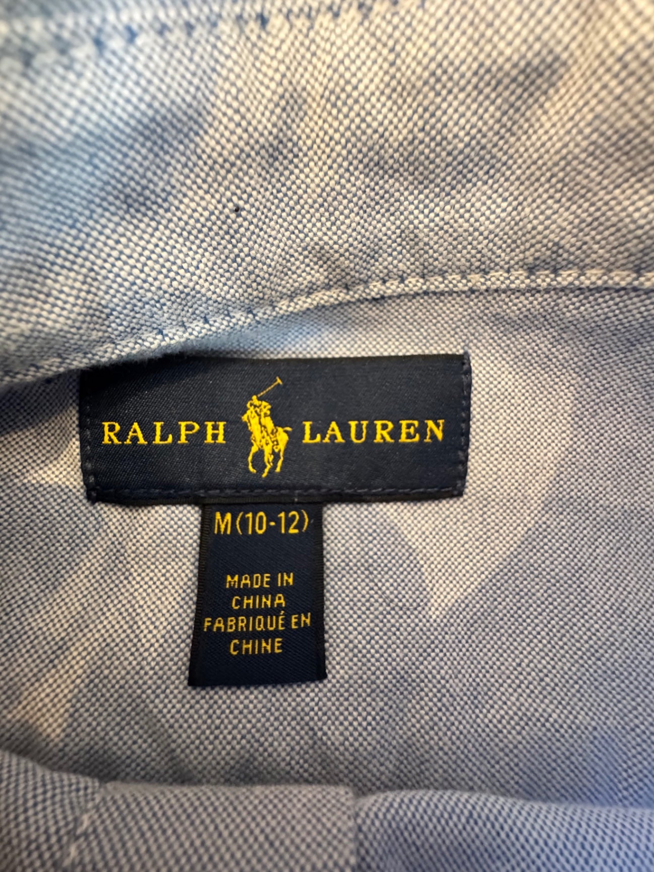 Hemd Hellblau Gr.10-12 | Polo Ralph Lauren