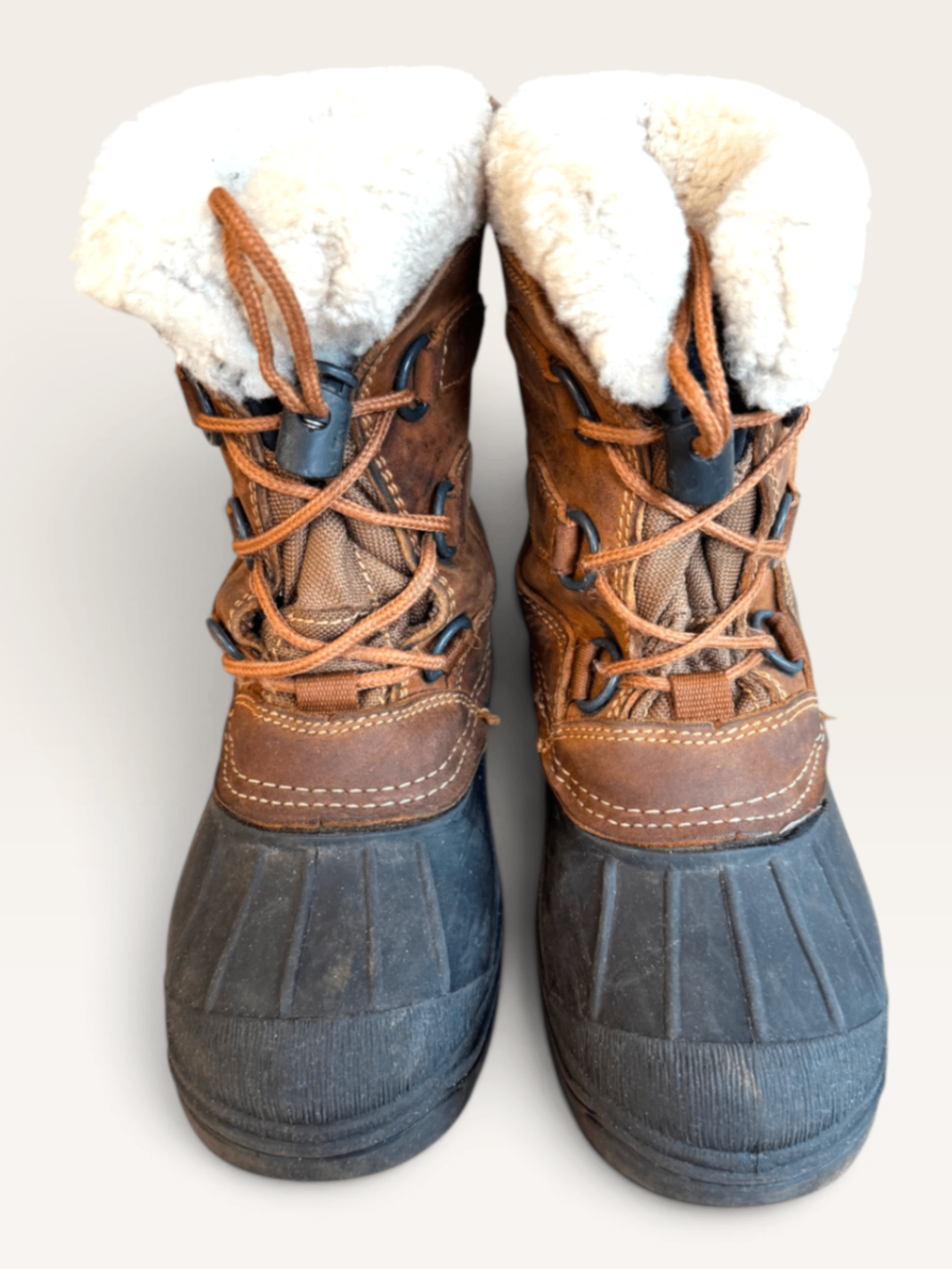 PREMIUM Kinder-Winterstiefel, Braun/Scherpel-Look Gr.31 | Kamik