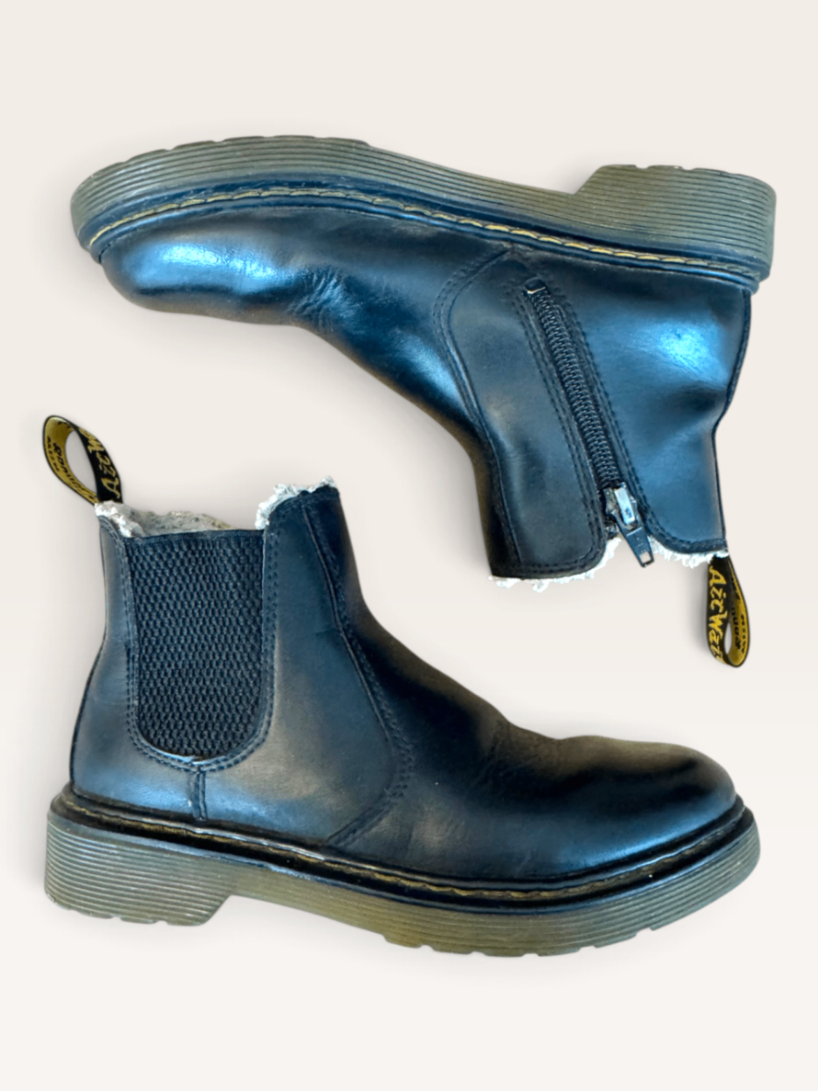 Kinder-Futter-Stiefel, Schwarz Gr.33 | Dr. Martens