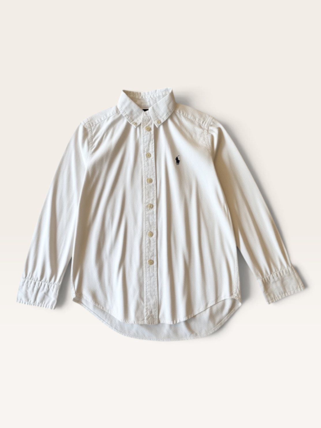 Weißes Oxford-Hemd Gr.S/P (8) | Ralph Lauren