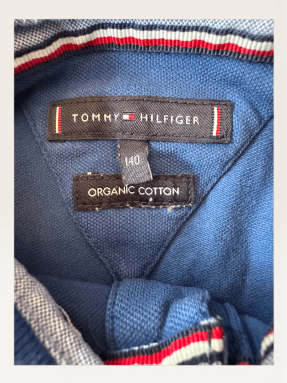 Shirt Blau Gr.140 | Tommy Hilfiger