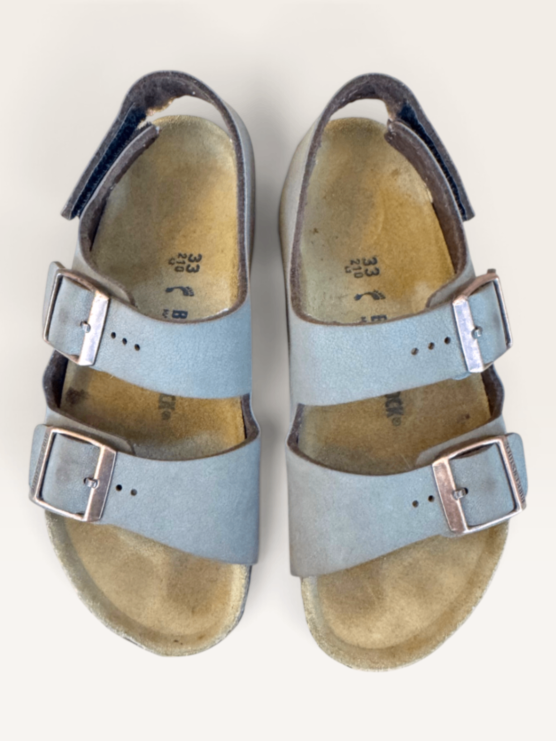Milano Sandalen, Veloursleder, Mokka Braun Gr.33 | Birkenstock