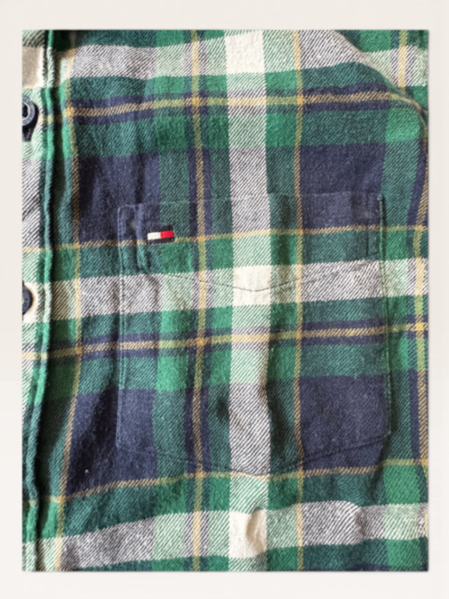 Kinder Flannel-Hemd, Karo-Muster Gr.152 | Tommy Hilfiger