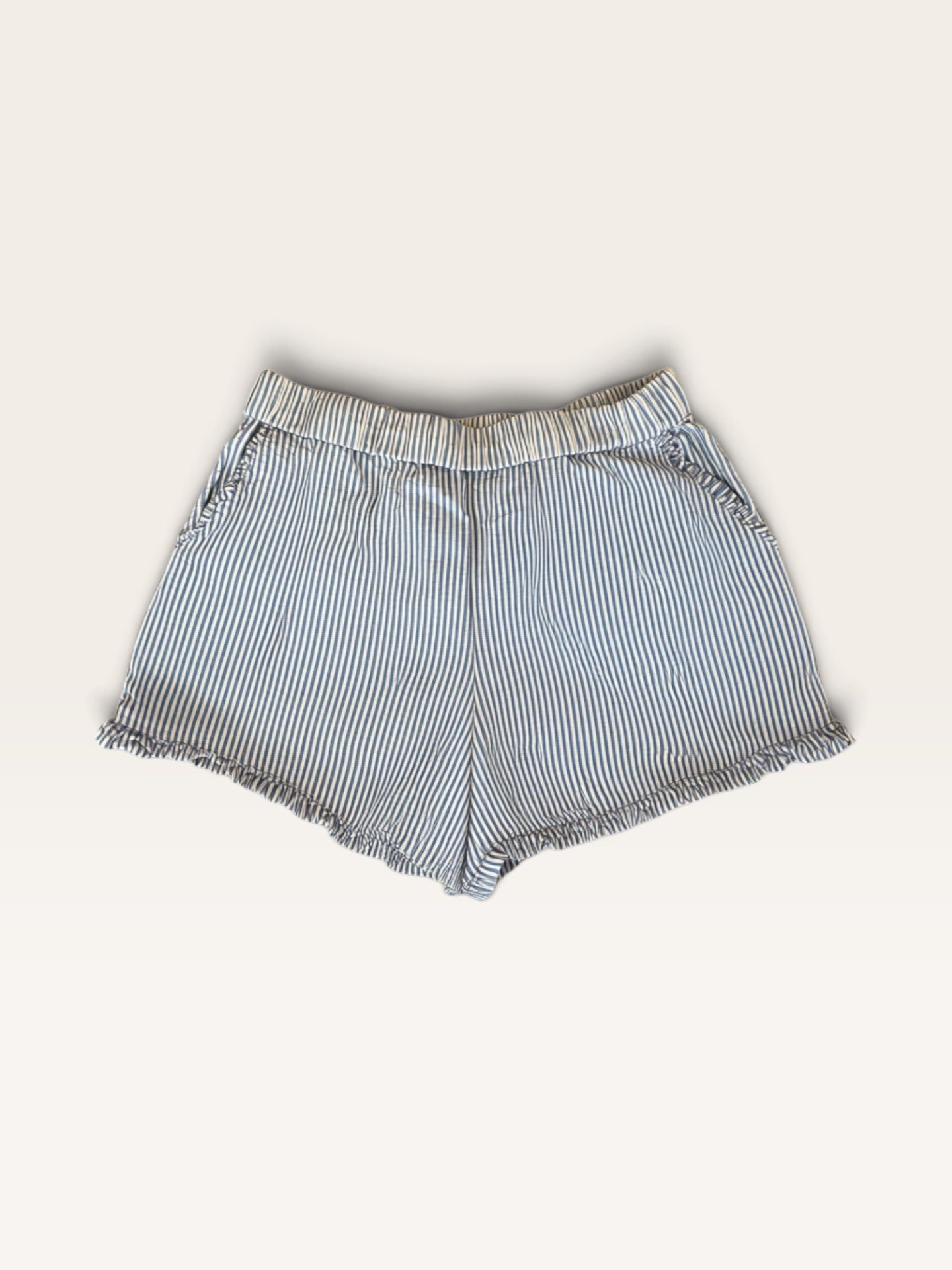 Shorts Seersucker Blau/Weiß Gr.152/158 | Polo Ralph Lauren