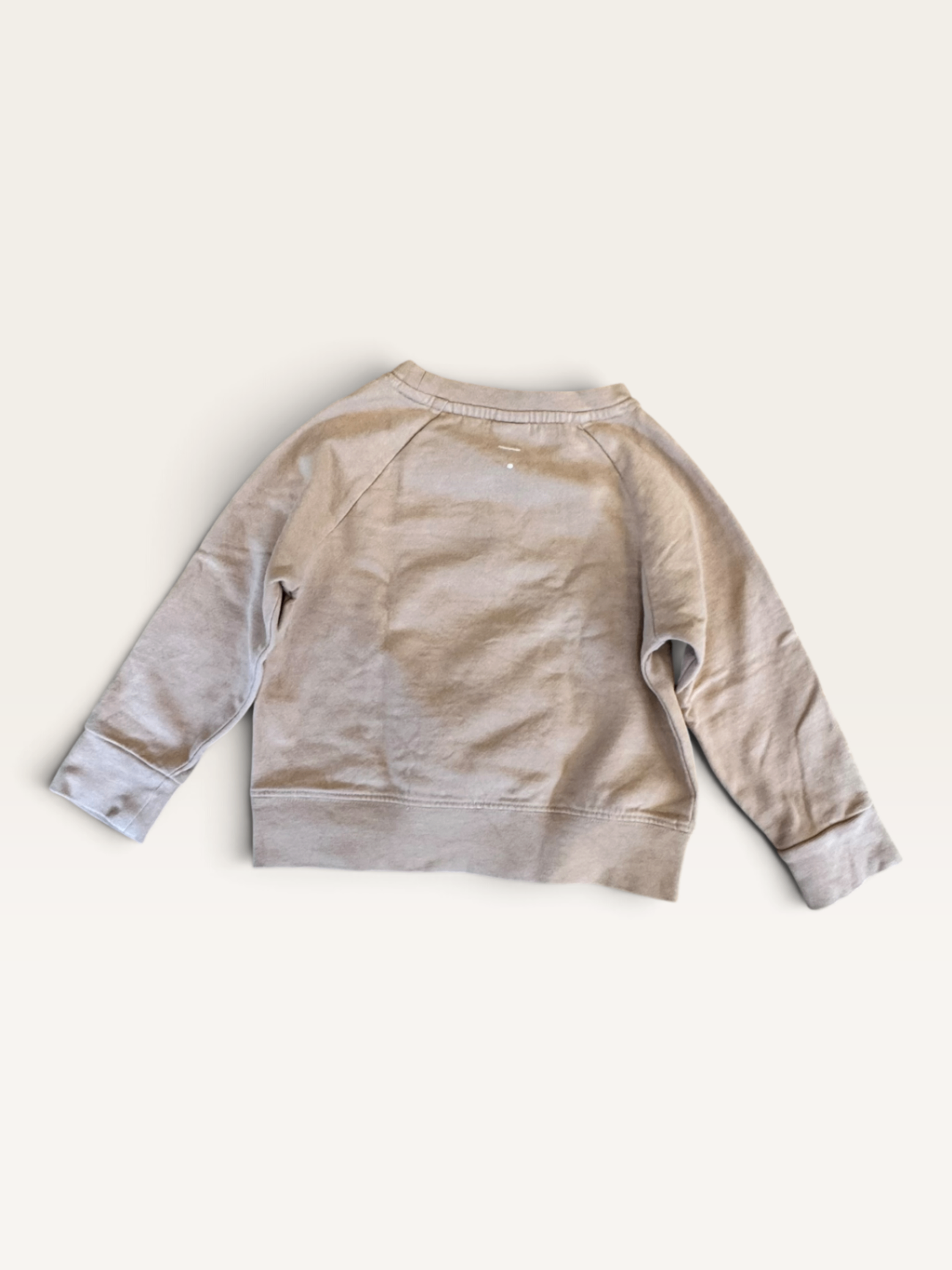 Bio-Sweatshirt aus Organic Cotton in Nude / Altrosa (Gr. 1–2 Jahre) | Gray Label