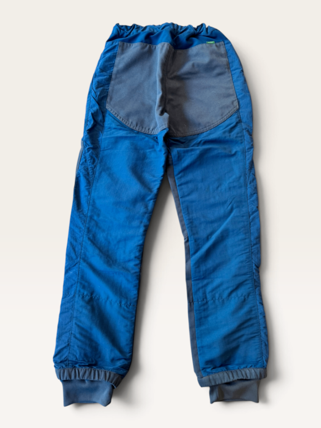 Robuste Kinder-Outdoorhose mit Verstärkungen in Blau (Gr. 8–9 Jahre) | Vaude