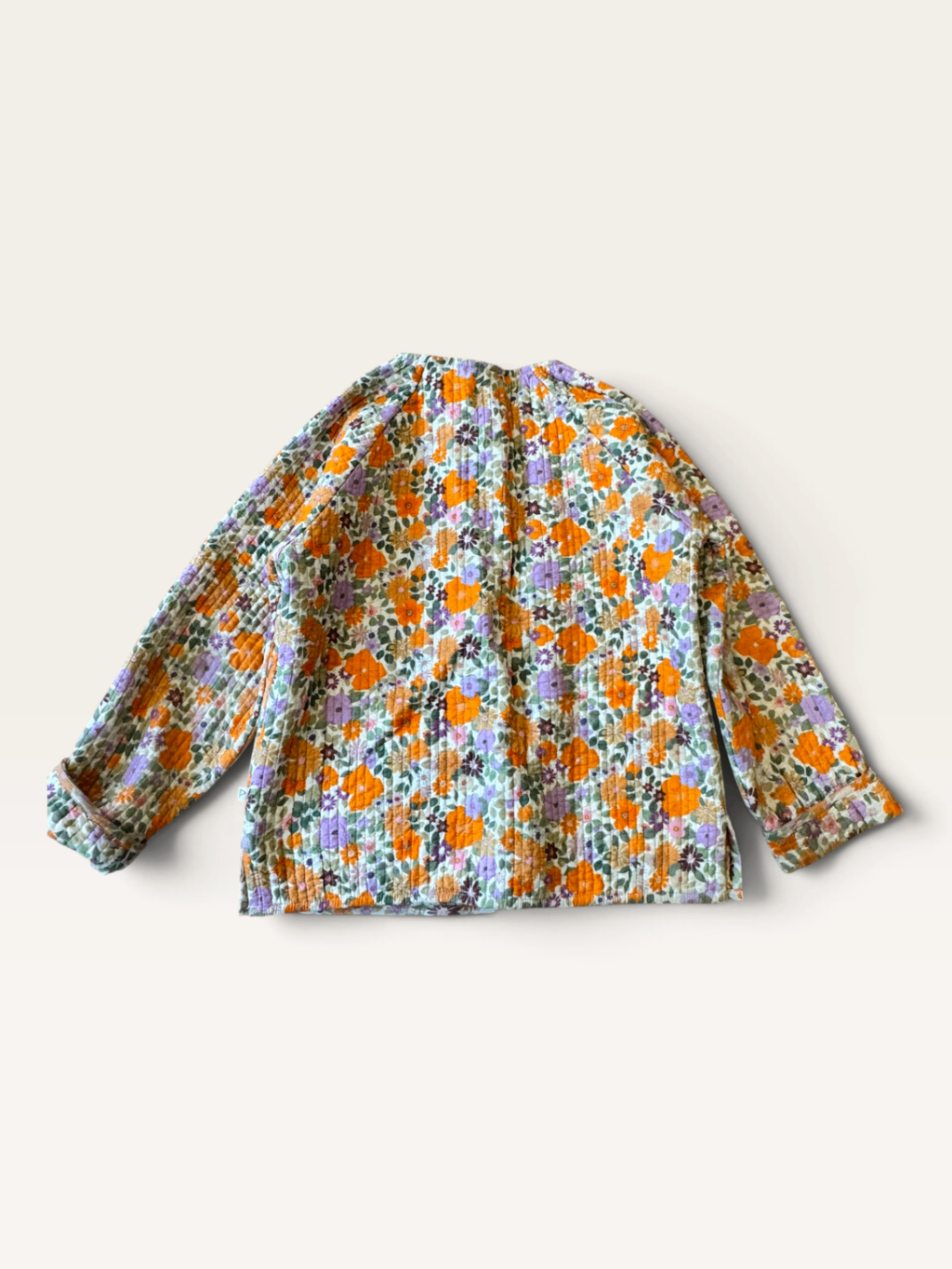 Watteppjacke / Steppjacke mit Blumenmuster (Gr. 8 Jahre / 8a) | Arsene & les Pipelettes