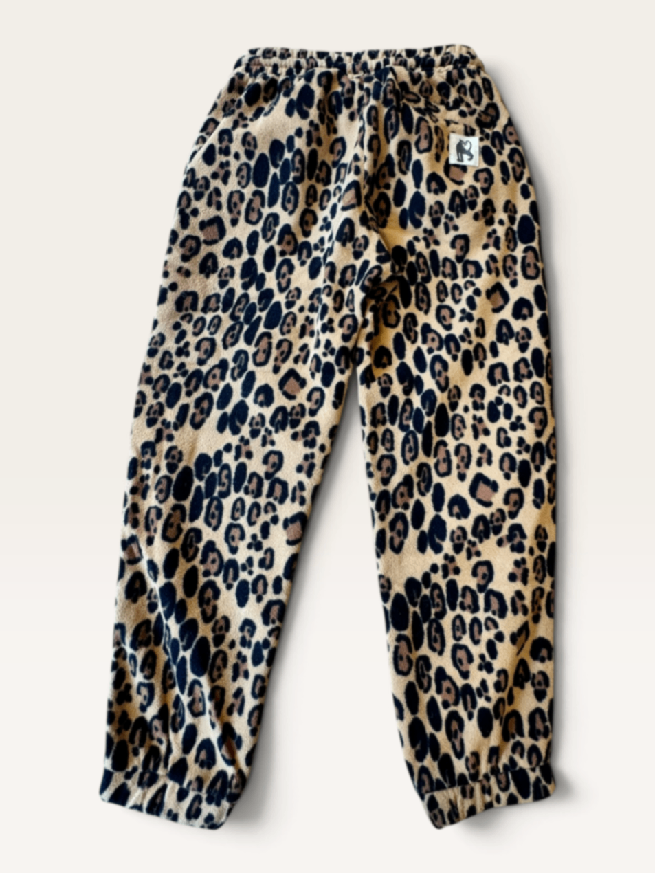 2-Teiler Fleece-Set mit Leoparden-Muster Gr.128/134 | Mini Rodini