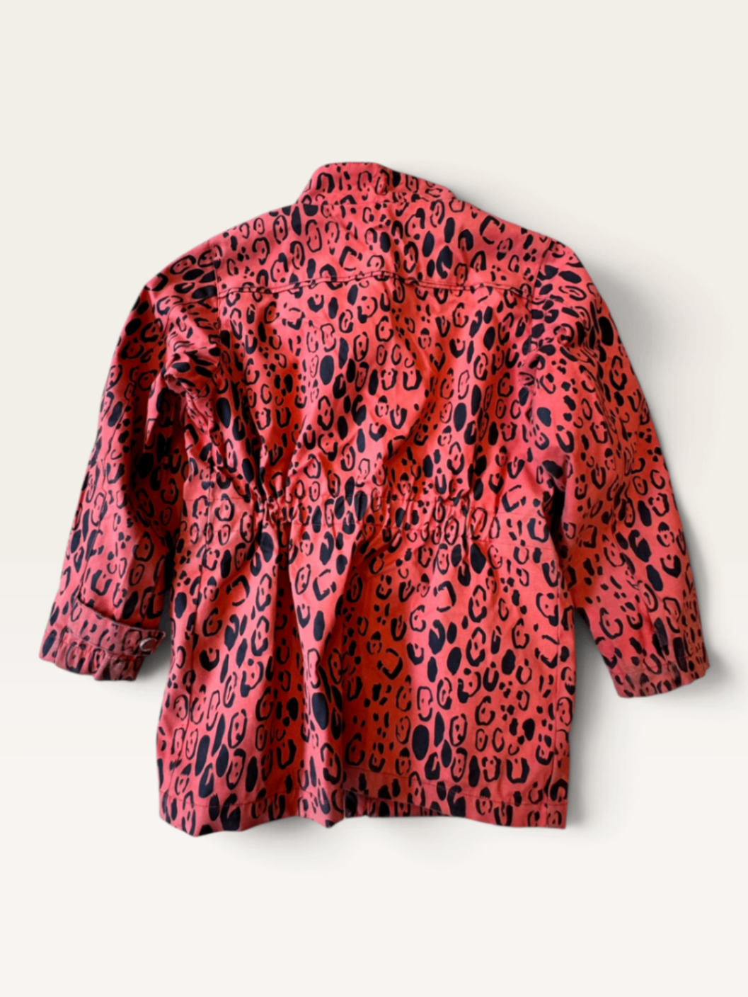Übergangsjacke im auffälligen Leopardenprint Gr.128 | Mini Rodini