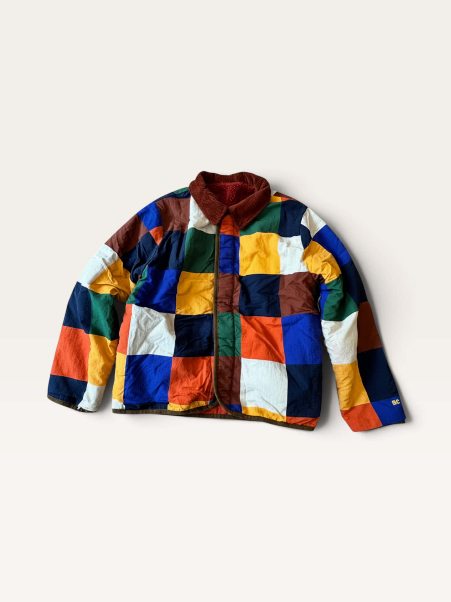 Colorblock-Jacke im Patchwork-Design | Bobo Choses