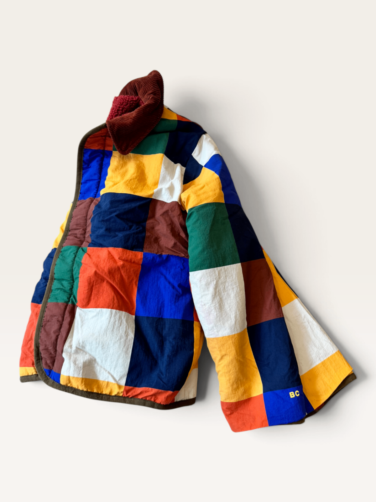 Colorblock-Jacke im Patchwork-Design | Bobo Choses