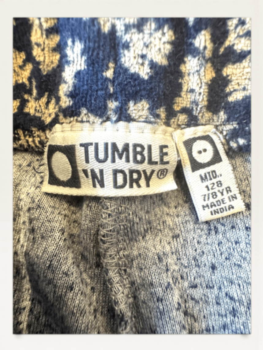 Schlaghose / Flared Pants mit Blumenmuster (Gr. 128 / 7-8Y)| Tumble 'n Dry