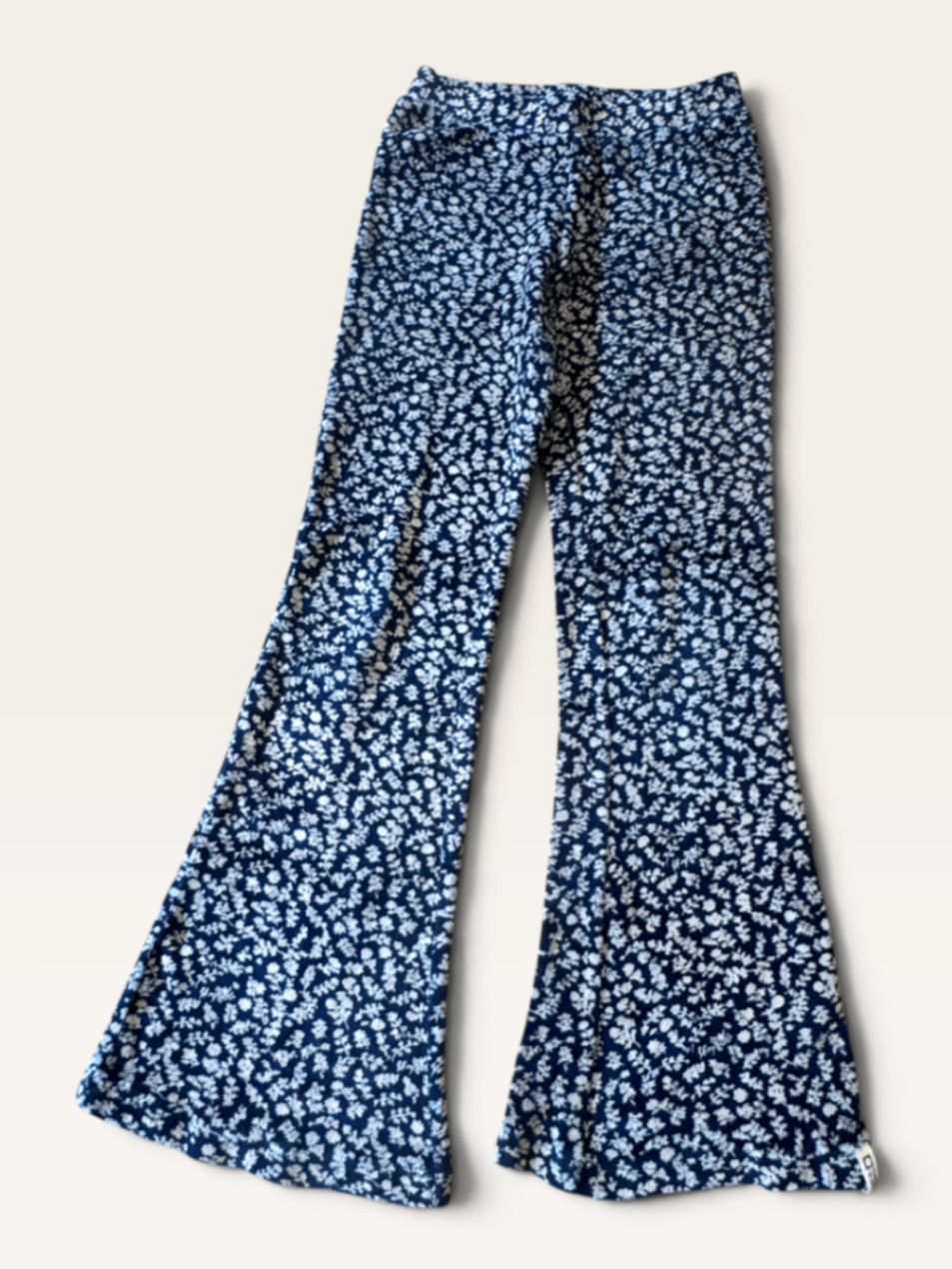 Schlaghose / Flared Pants mit Blumenmuster (Gr. 128 / 7-8Y)| Tumble 'n Dry