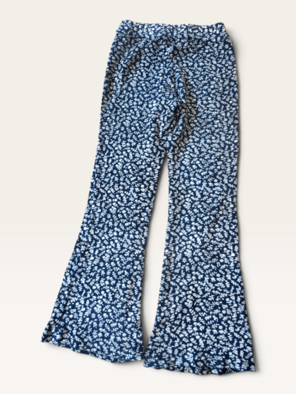 Schlaghose / Flared Pants mit Blumenmuster (Gr. 128 / 7-8Y)| Tumble 'n Dry