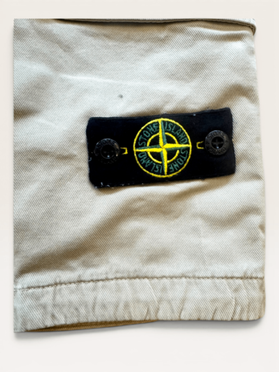 Beige Cargo Shorts – Exklusives Premium-Design Gr.12 | Stone Island