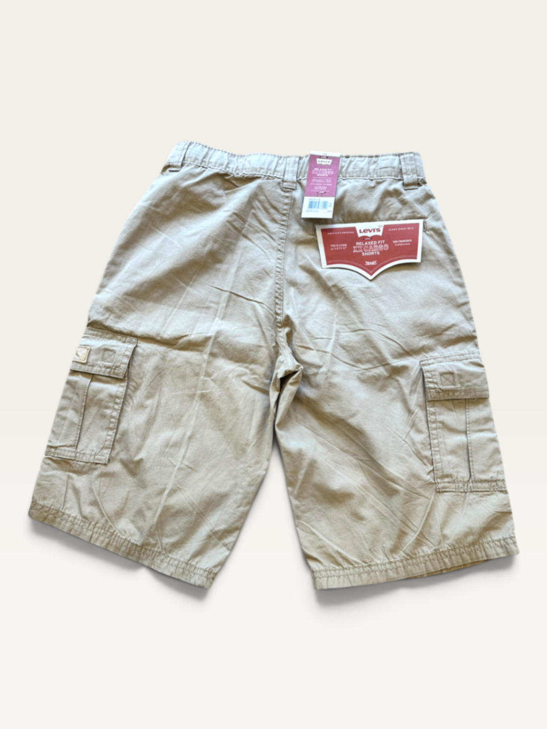Relaxed Fit XX Cargo Shorts – Neu mit Etikett Beige  Gr.14A / 164 | Levi's