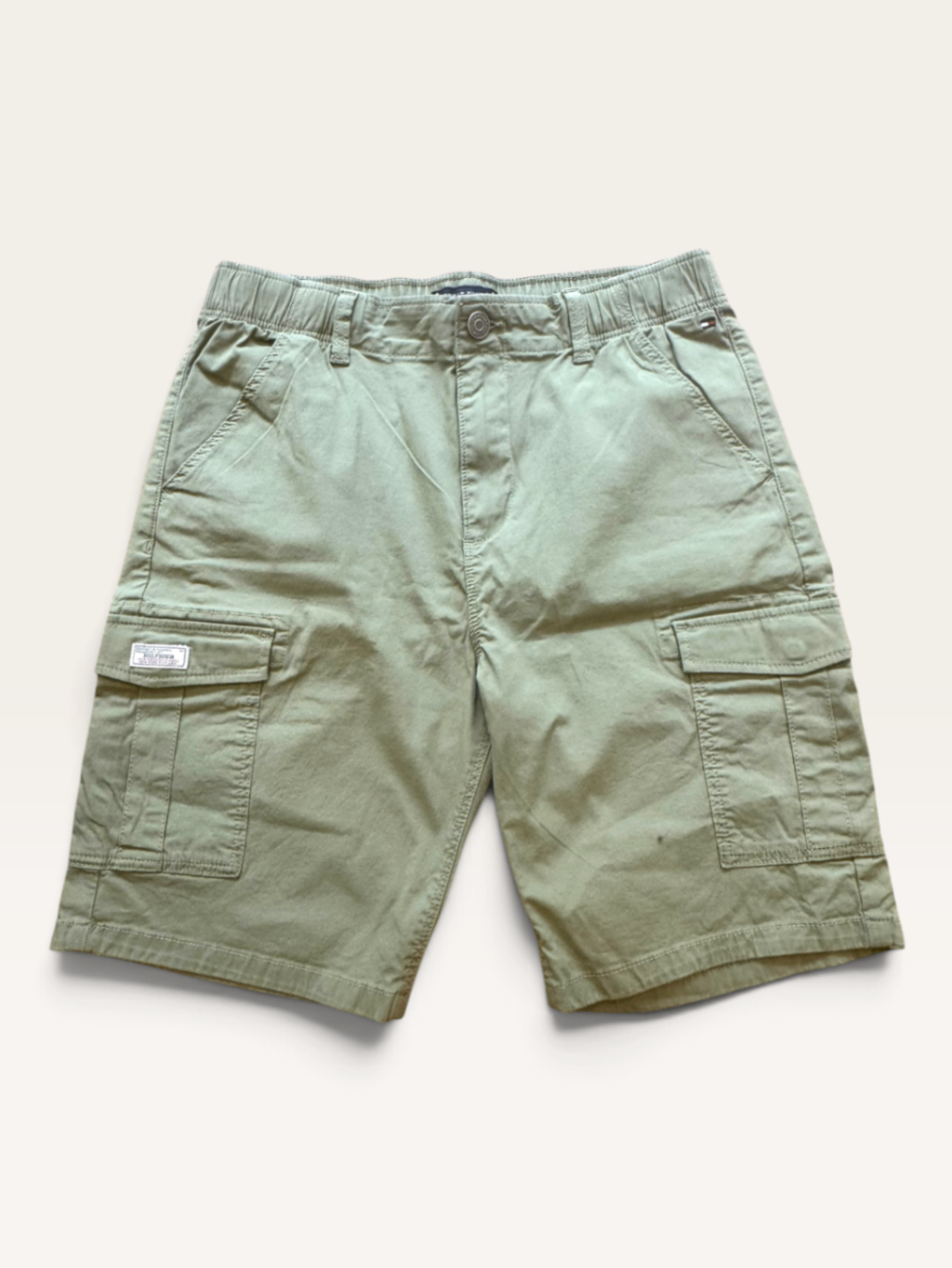 Olivgrüne Cargo Shorts – Bequemer Preppy-Look Gr.164 | Tommy Hilfiger
