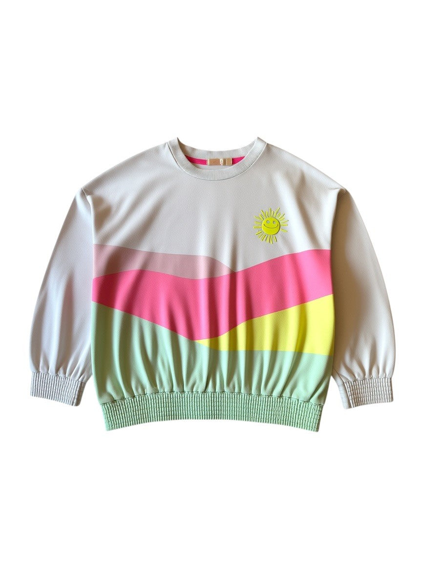 Sweatshirt & Tüllrock Set mit Glitter Gr.128 | Billieblush