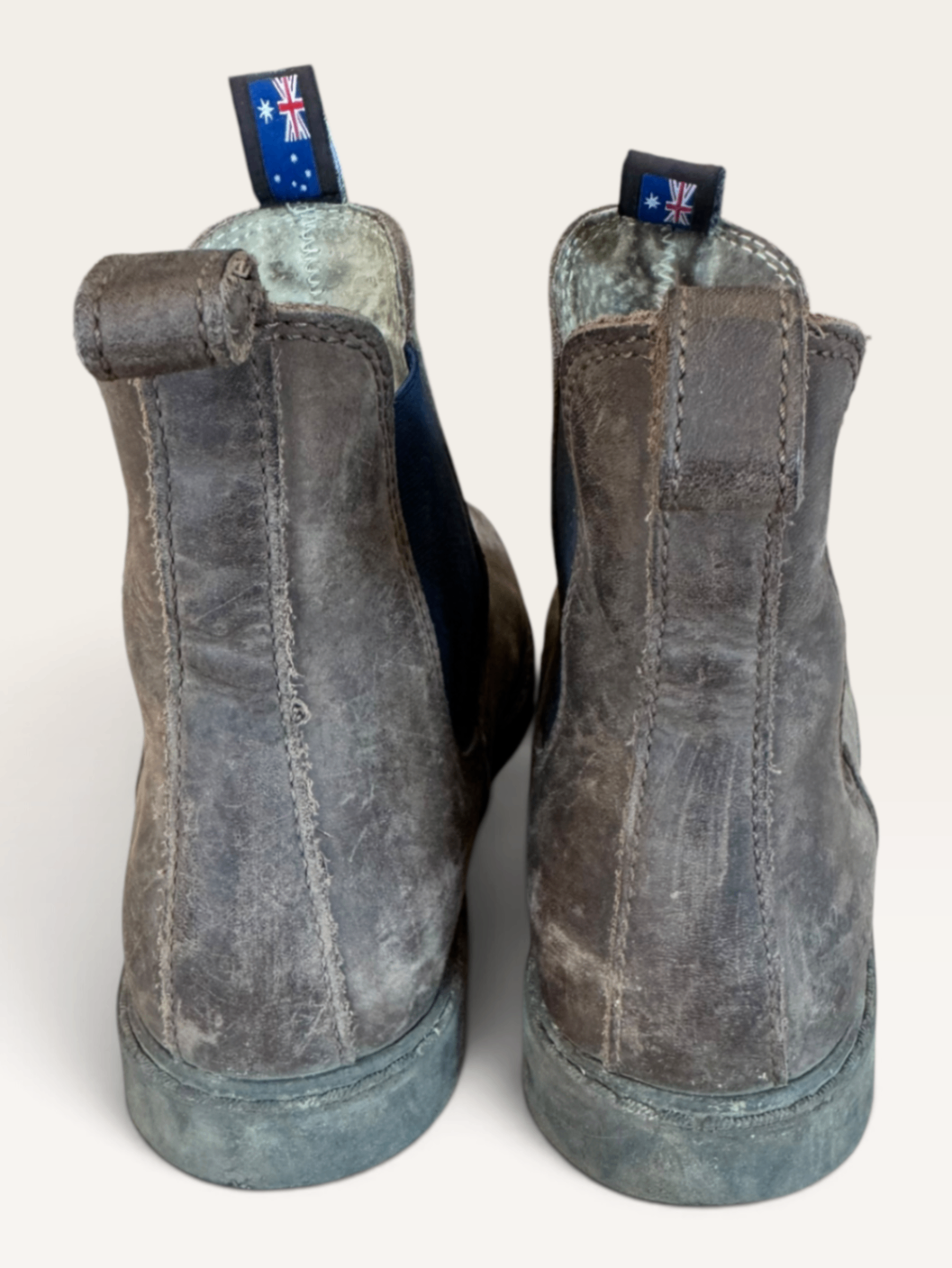 Boots Braun, Blau Gr.35 | Blundstone