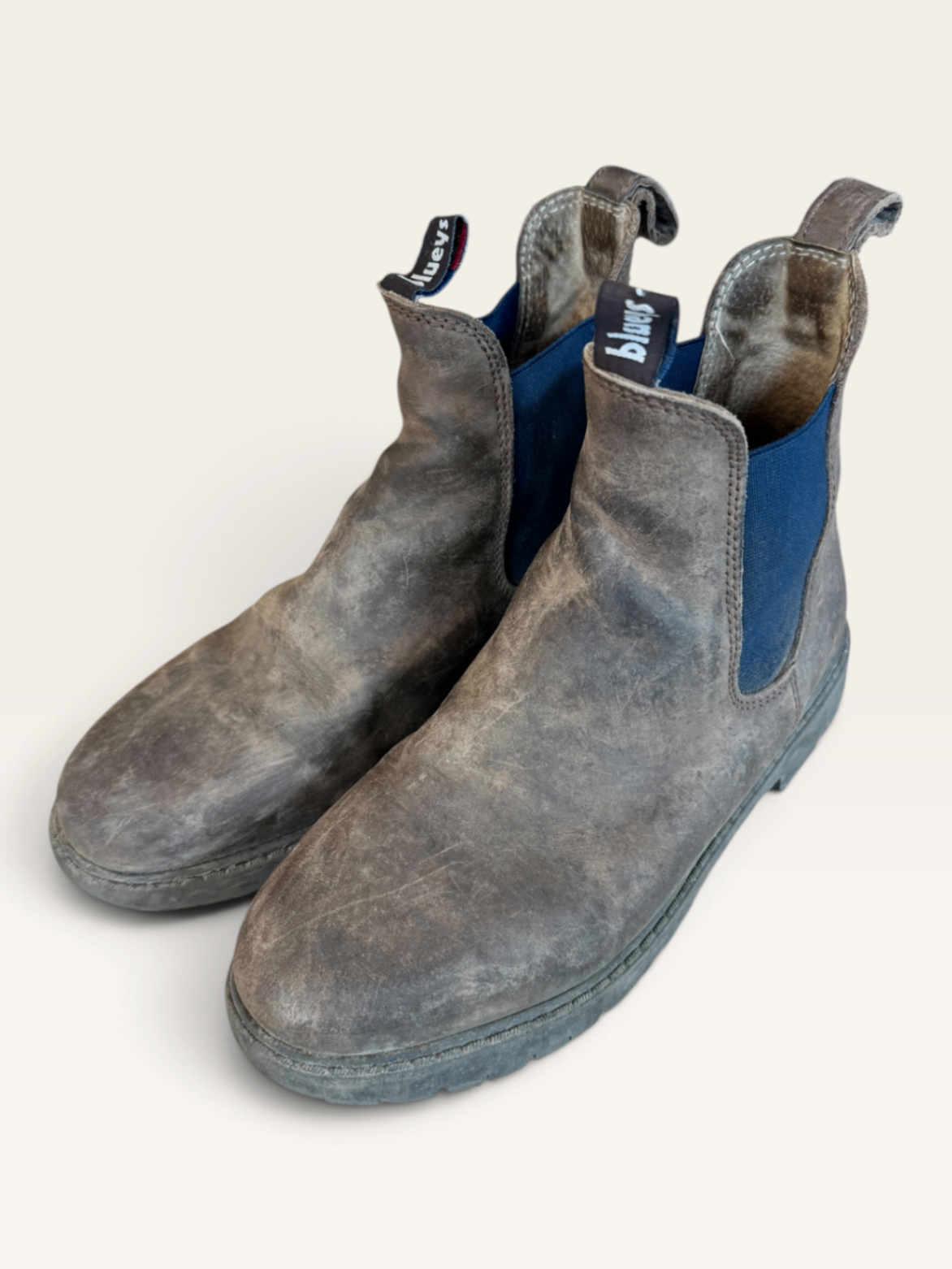 Boots Braun, Blau Gr.35 | Blundstone