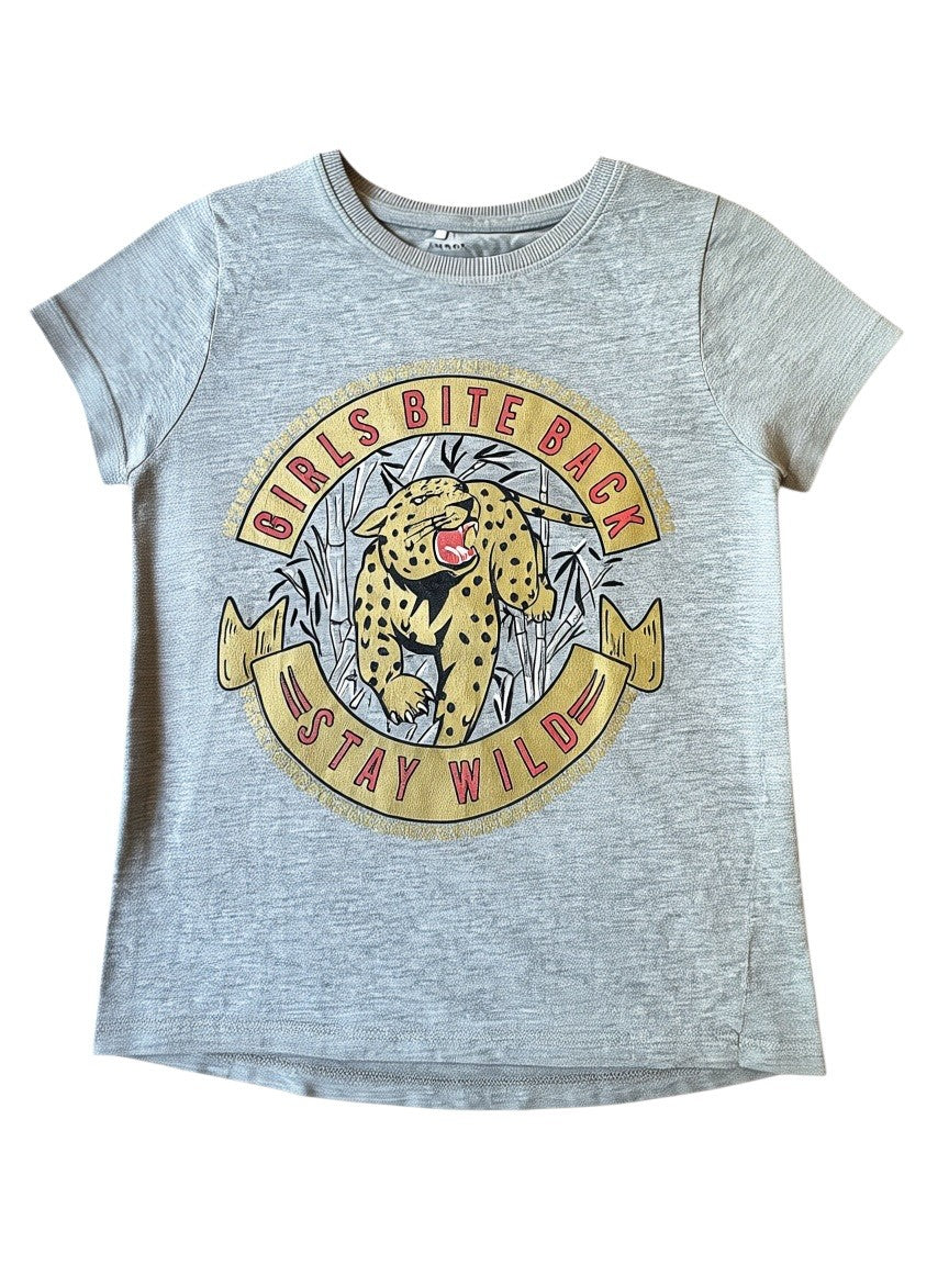 T-Shirt „Girls Bite Back / Stay Wild“ Gr.134/140 | name it