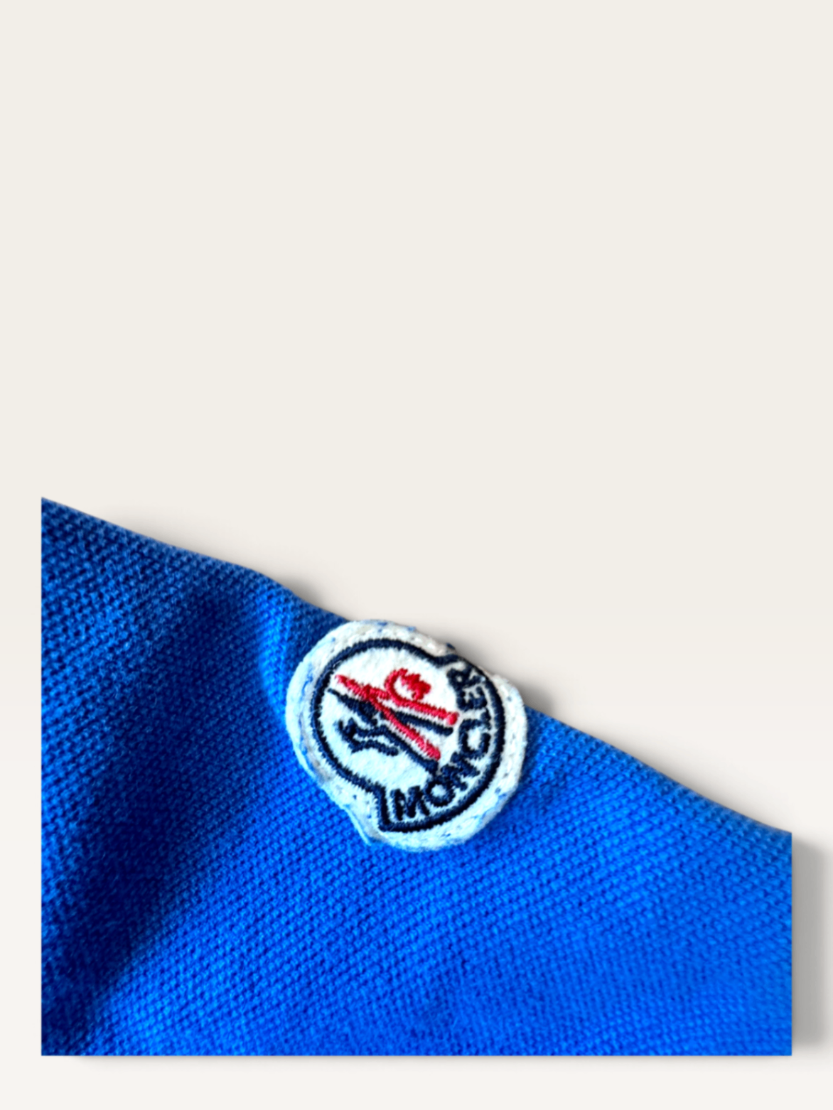 Poloshirt in Königsblau Gr.152 (Label fehlt) | Moncler