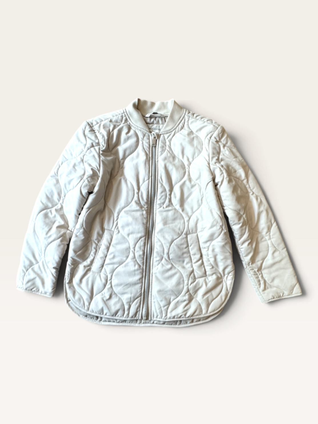 Gesteppte Übergangsjacke in Beige Gr.140 | Tom Tailor