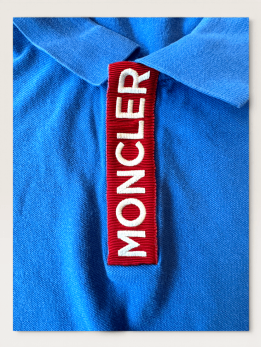 Poloshirt in Königsblau Gr.152 (Label fehlt) | Moncler
