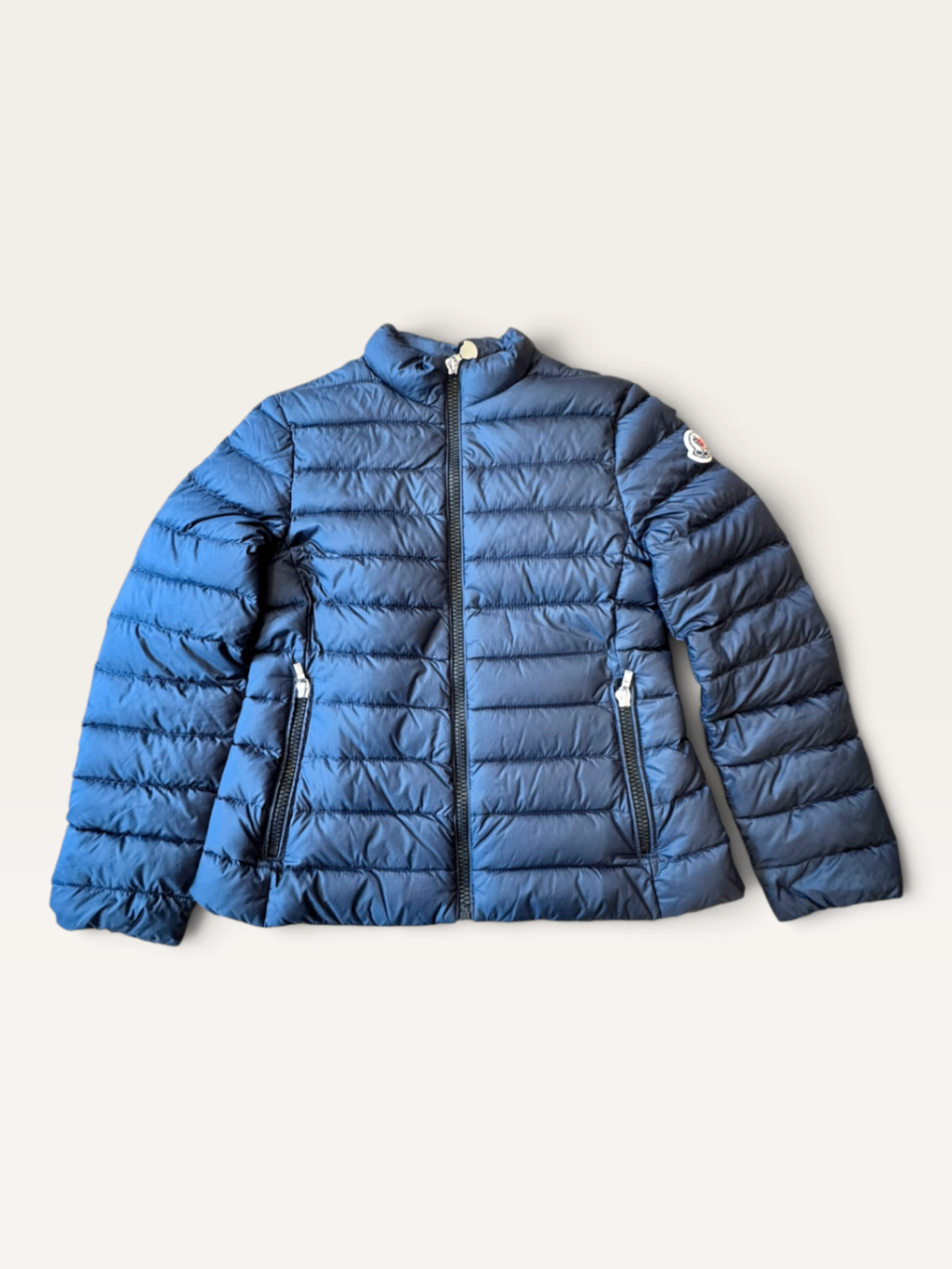 Steppjacke / Daunenjacke in Dunkelblau Gr.10 | Moncler