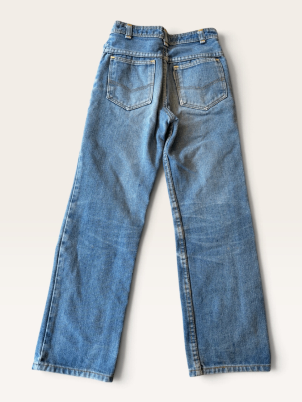 Vintage Jeans Blau Gr.116/122 (kein Label vorhanden) | Käfer