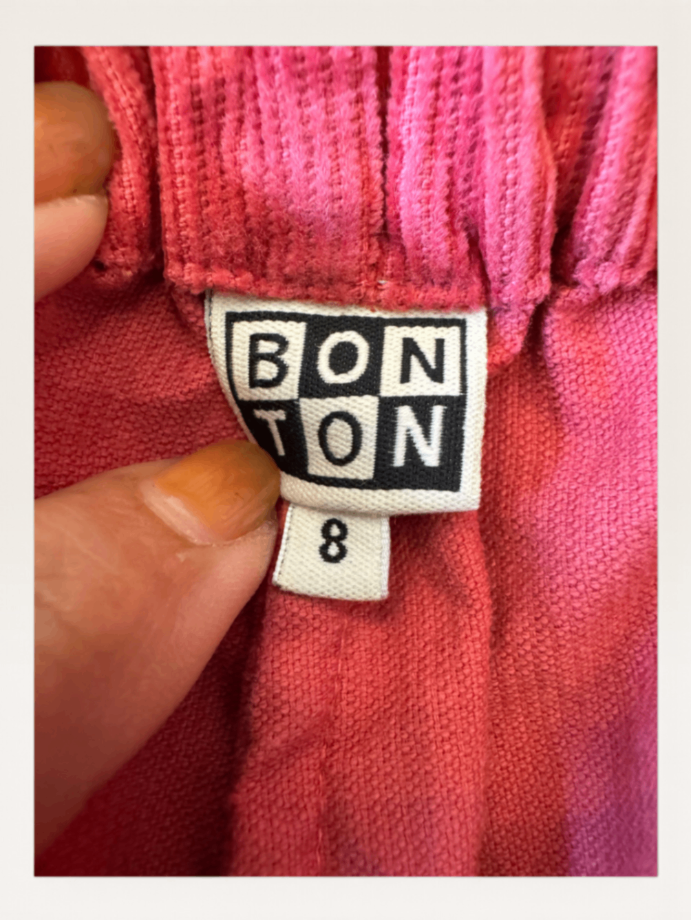 Kinder-Cordhose in Pink / Himbeere Gr.8 | BonTon