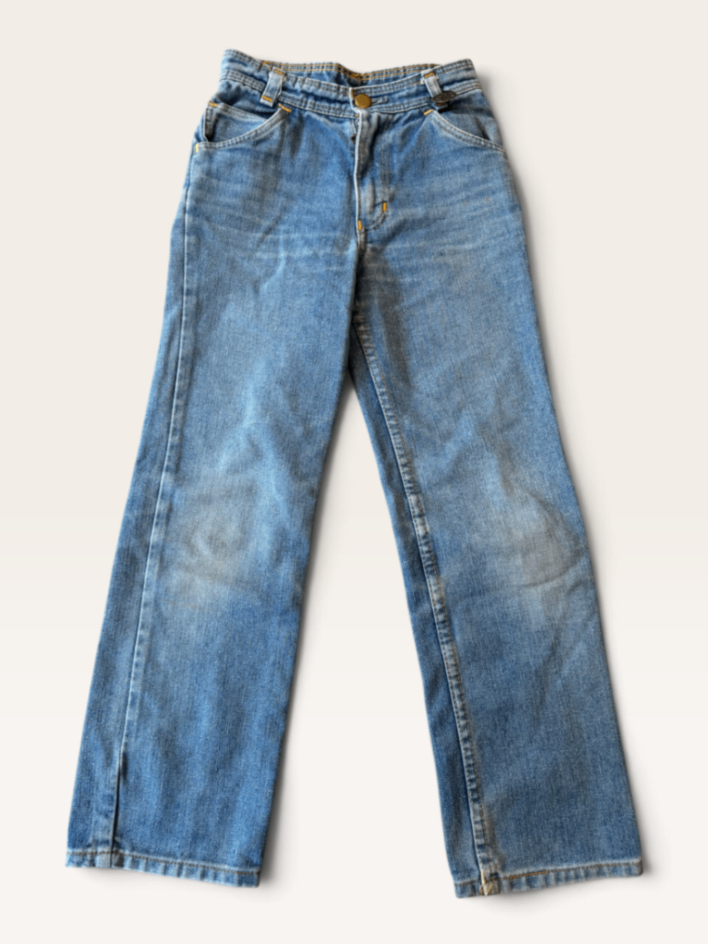 Vintage Jeans Blau Gr.116/122 (kein Label vorhanden) | Käfer