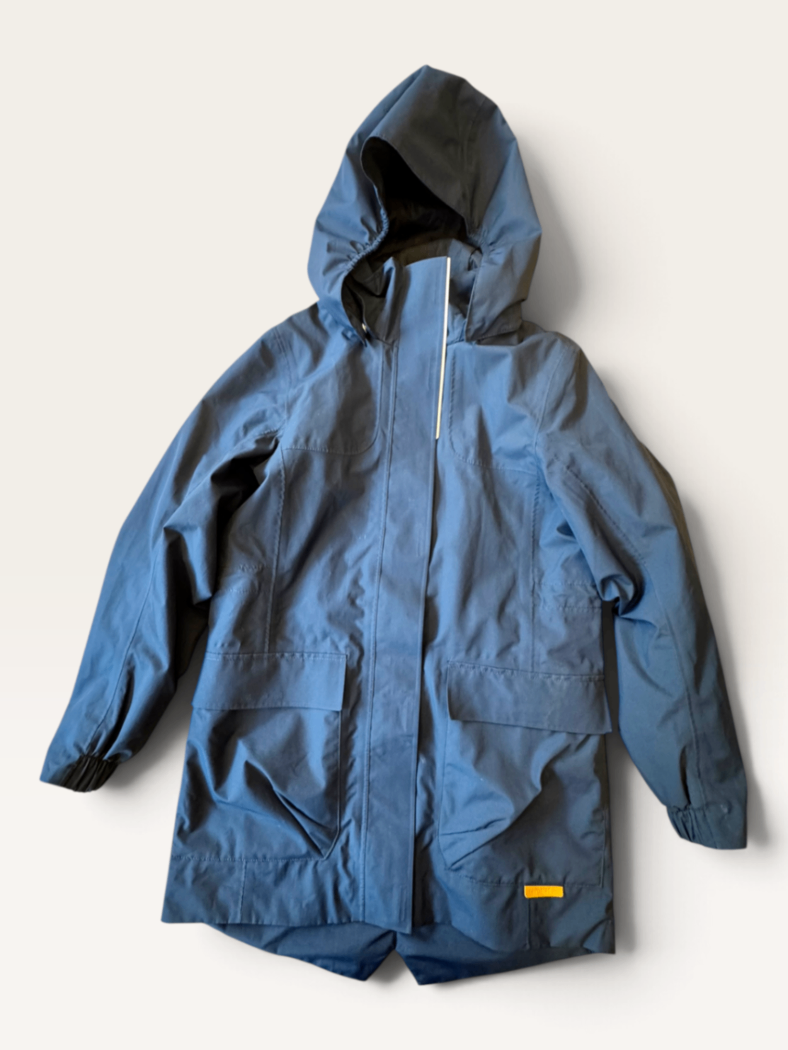 Reimatec Kinder-Outdoorjacke / Regenparka in Dunkelblau Gr.140 | Reima