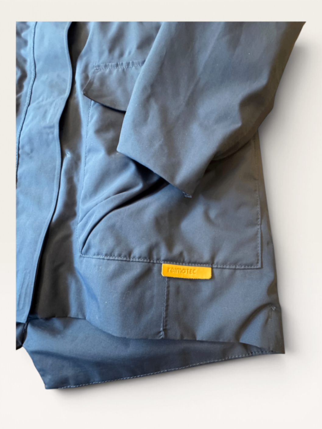 Reimatec Kinder-Outdoorjacke / Regenparka in Dunkelblau Gr.140 | Reima