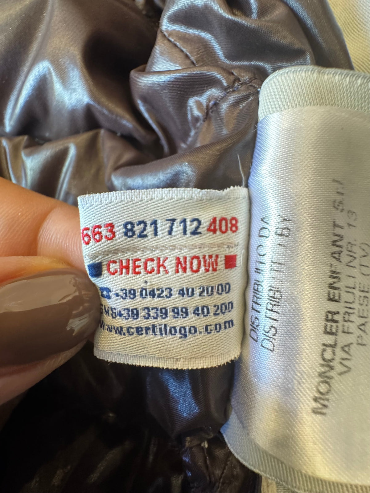 Jacken Blau Gr. | Moncler