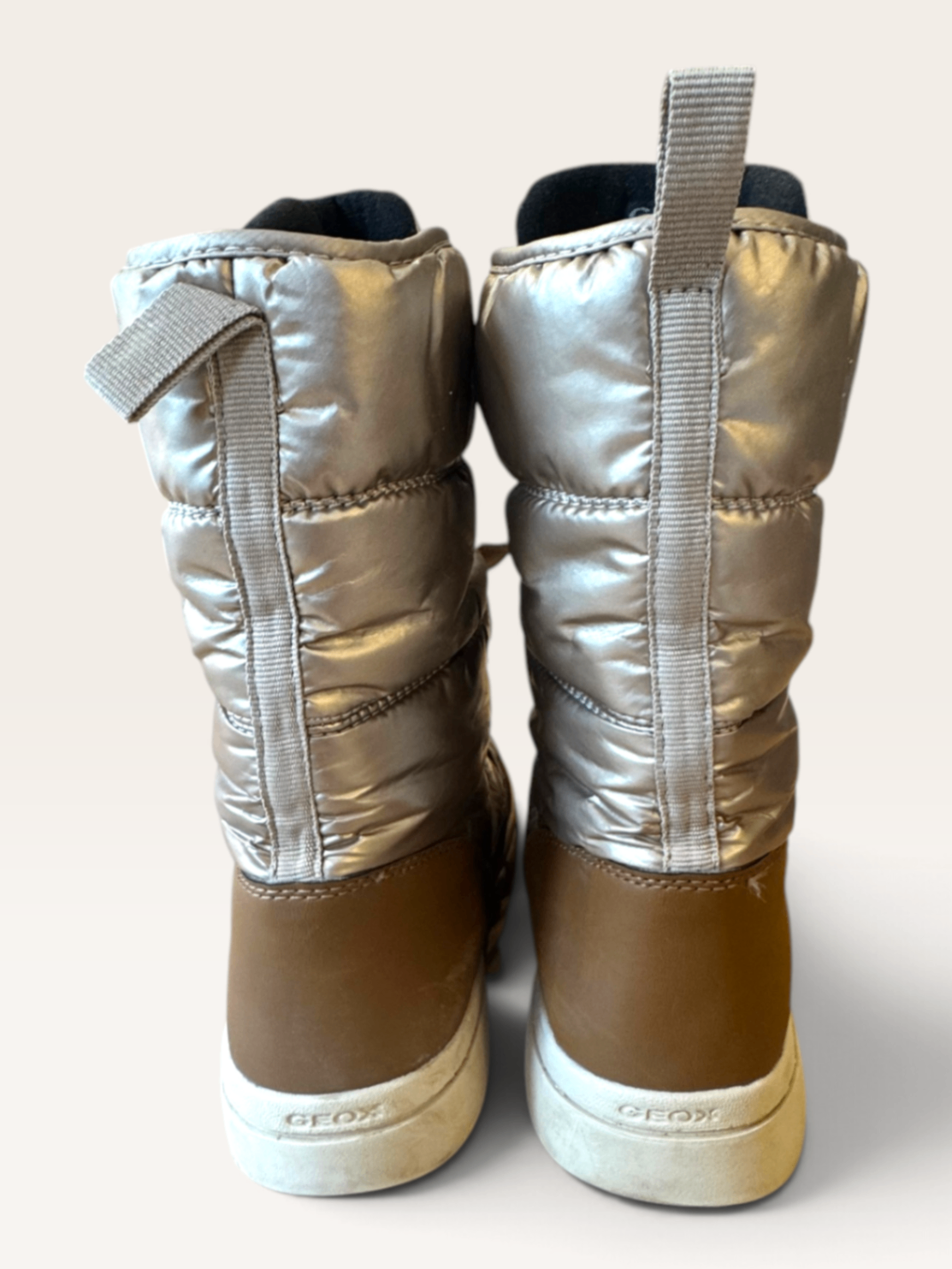 Amphibiox Winterstiefel (Gold / Braun) Gr.34 | Geox