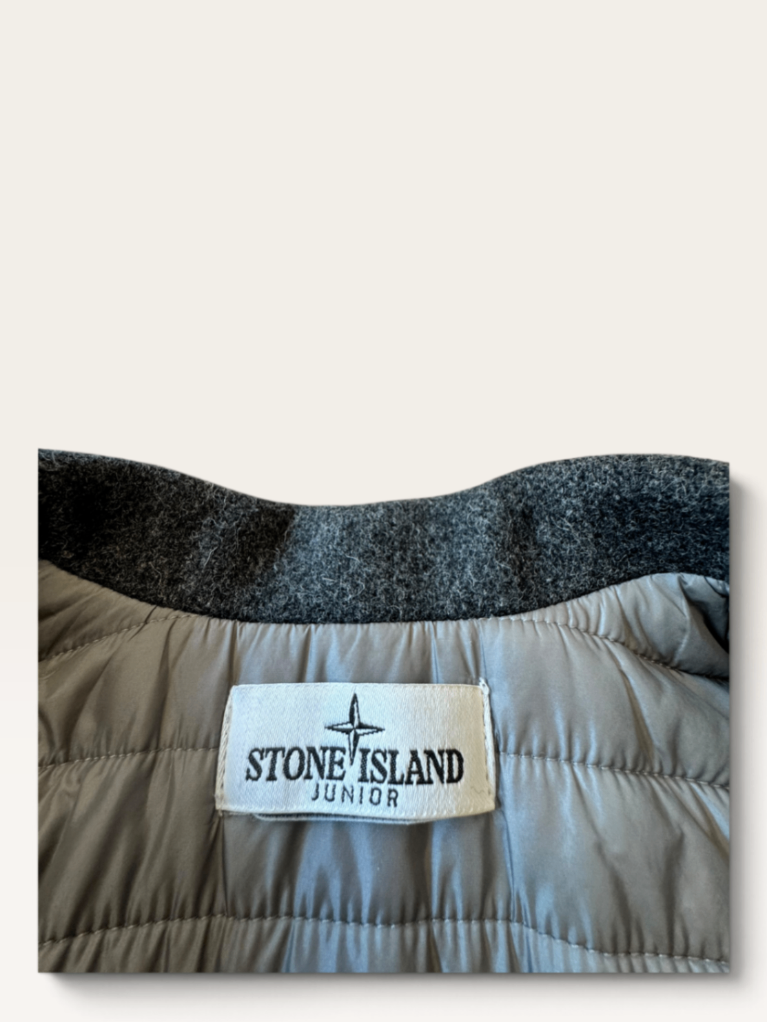 Junior Kinder-Wollmantel / Caban-Jacke Gr.116 | Stone Island