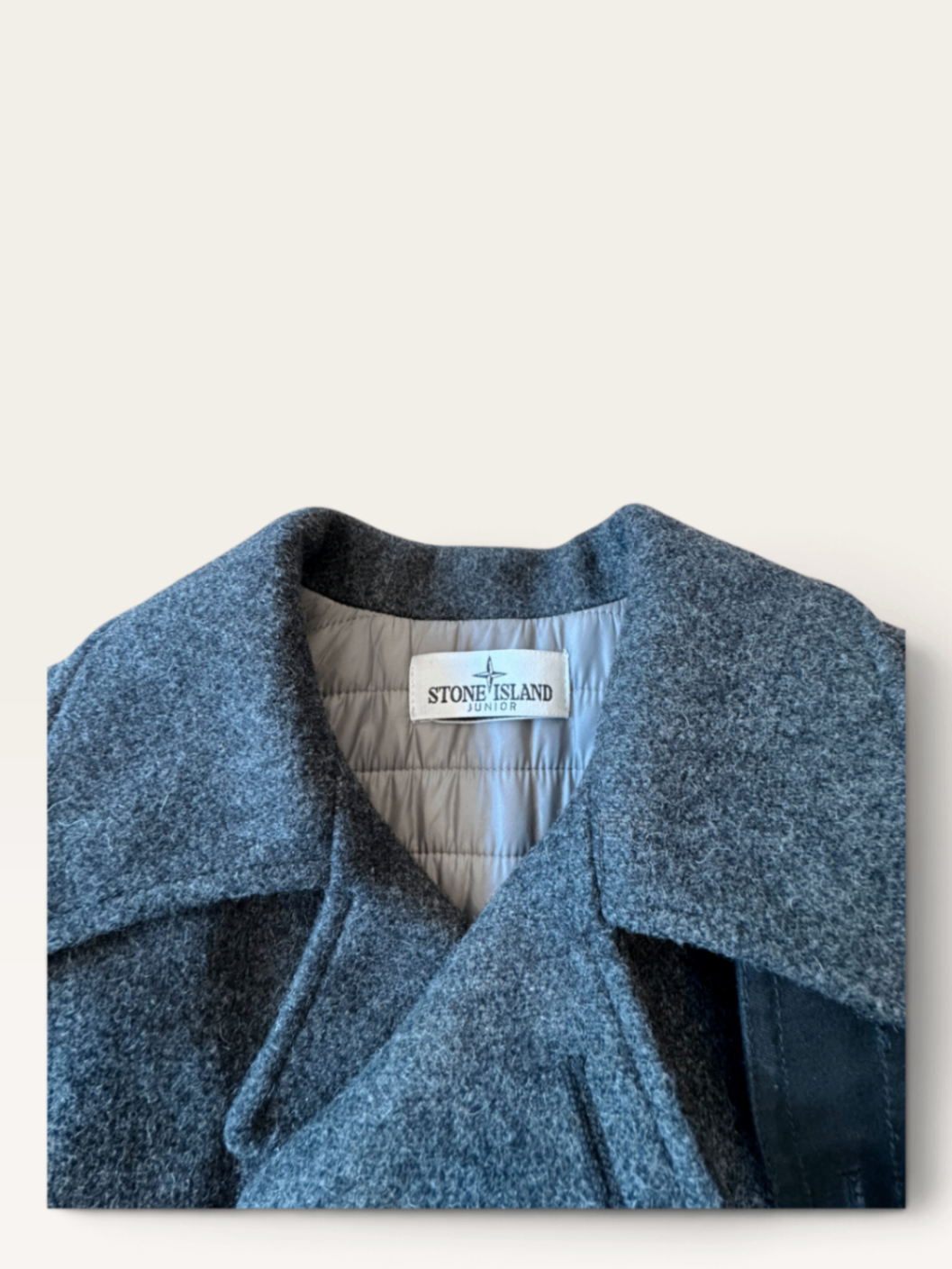 Junior Kinder-Wollmantel / Caban-Jacke Gr.116 | Stone Island
