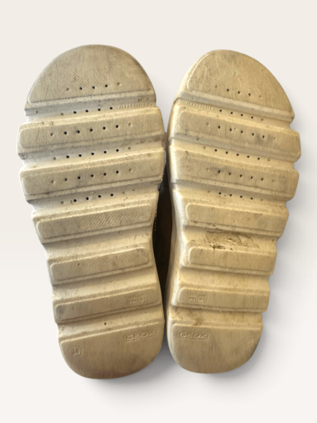 Amphibiox Winterstiefel (Gold / Braun) Gr.34 | Geox