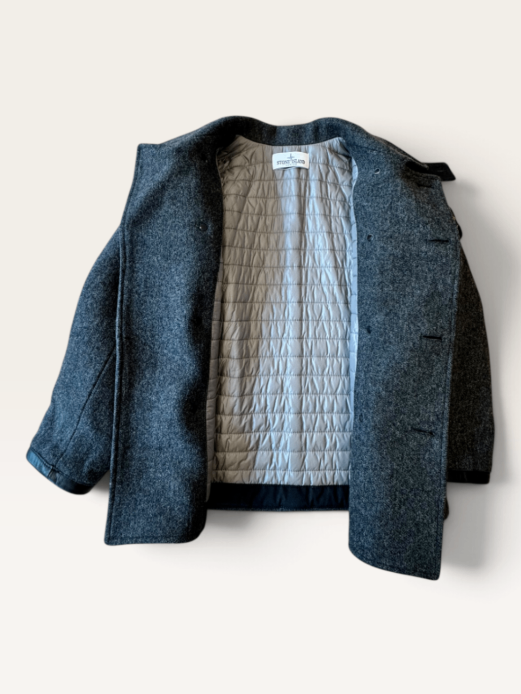 Junior Kinder-Wollmantel / Caban-Jacke Gr.116 | Stone Island