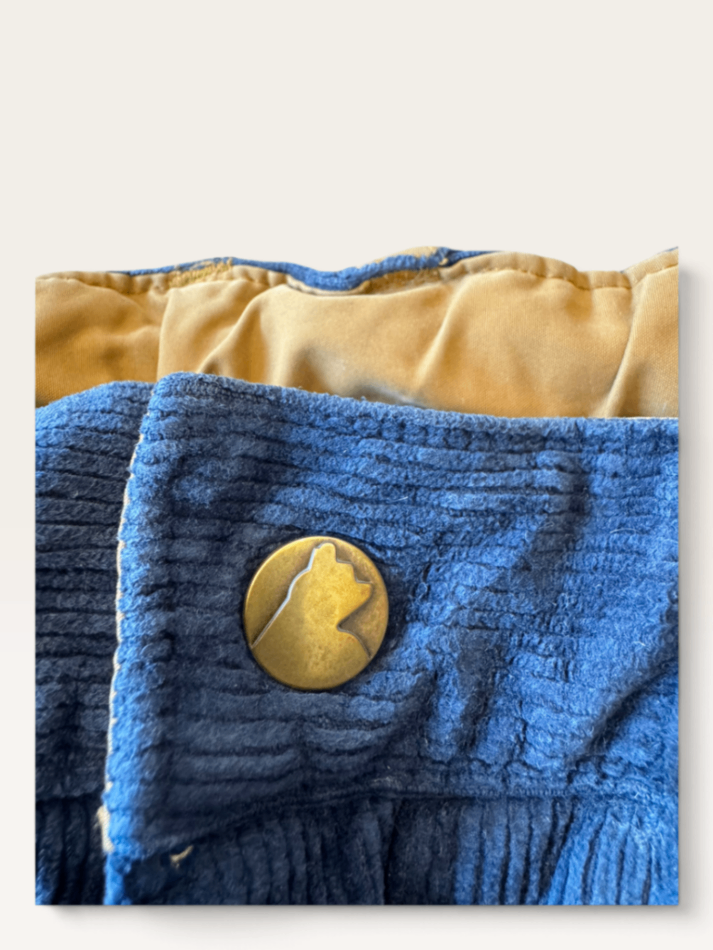Kinder-Cordhose mit Kniebesätzen (Kuusi) Gr.130-140 | Finkid