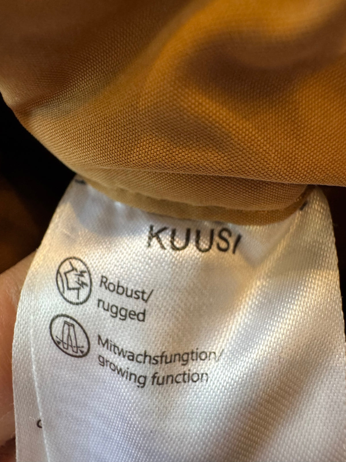 Kinder-Cordhose mit Kniebesätzen (Kuusi) Gr.130-140 | Finkid