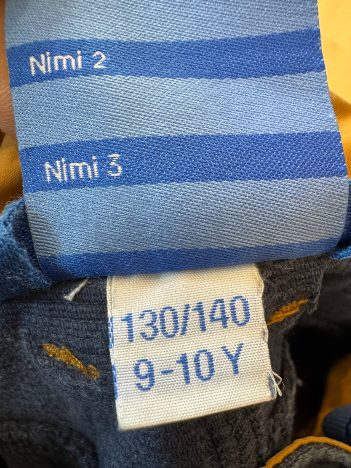 Kinder-Cordhose mit Kniebesätzen (Kuusi) Gr.130-140 | Finkid