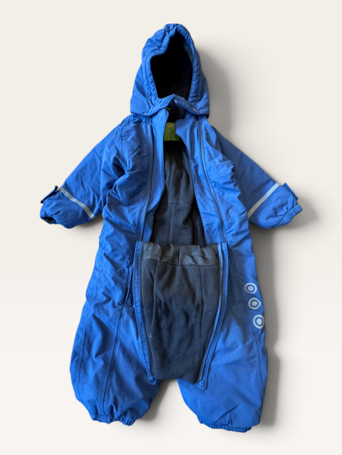 Schneeanzug / Overall mit Doppelreißverschluss (Blau) Gr.86 | CeLaVi