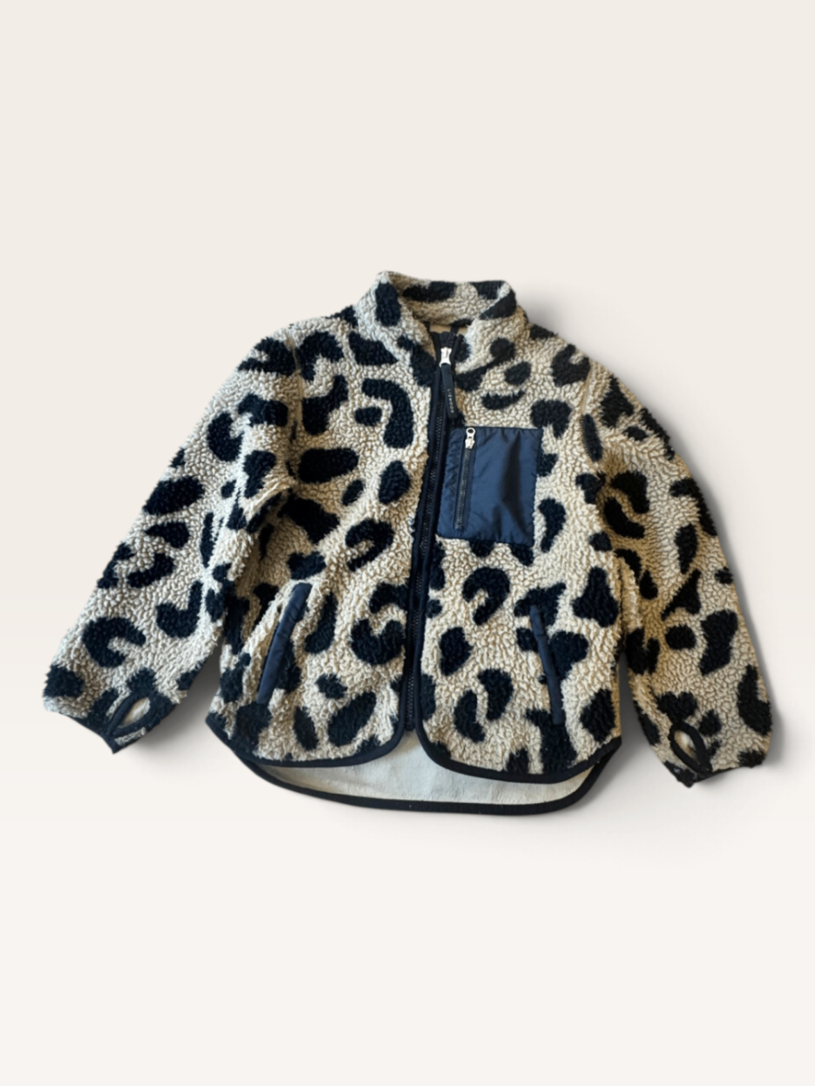 Teddyfleece-Jacke im Leo-Look Gr.7 / 122 | Liewood