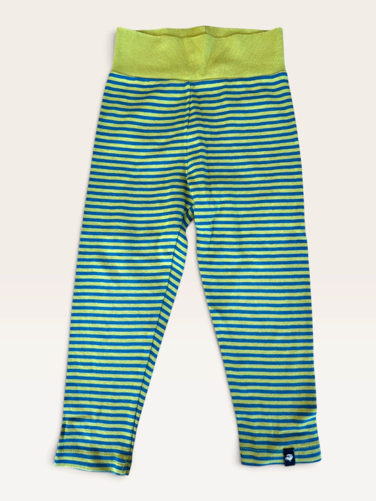 Gestrickte Ringel-Leggings Blau-Grün Gr. | JAKO-O