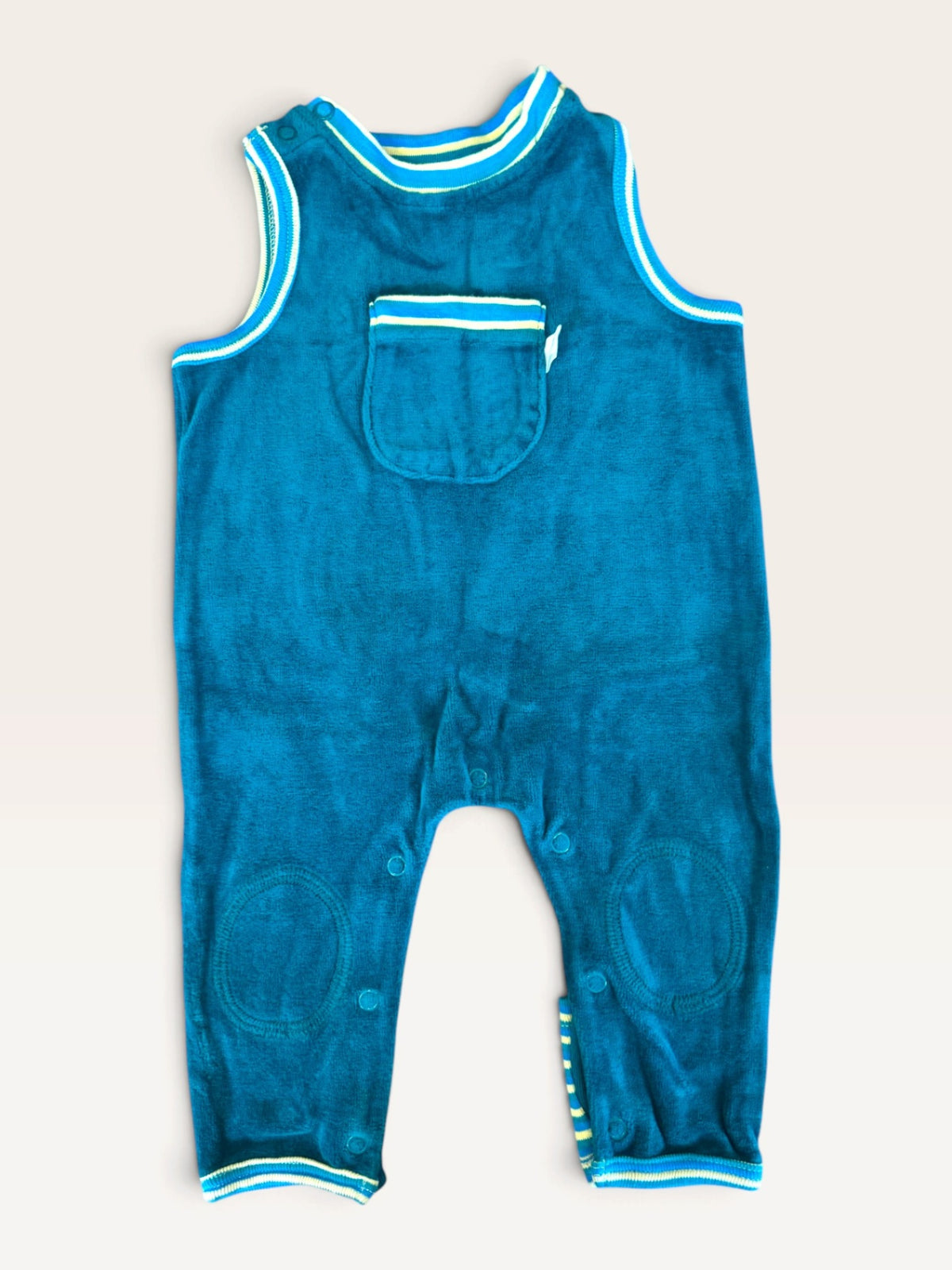 Strampler & Romper Blau Gr.50/56 | Leela Cotton