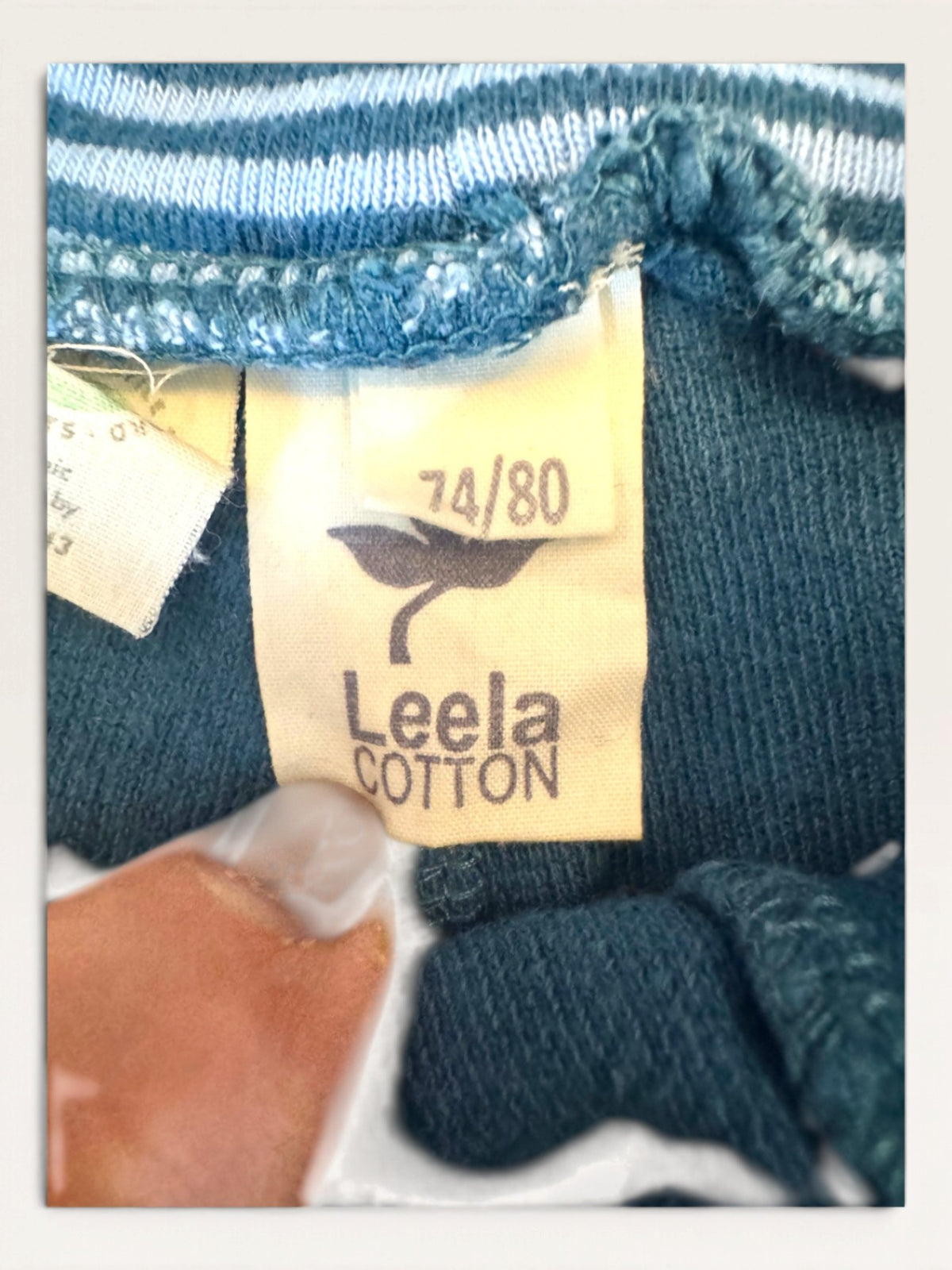 Leela Cotton Bio-Frottee Hose Gr.74/80 | Leela Cotton